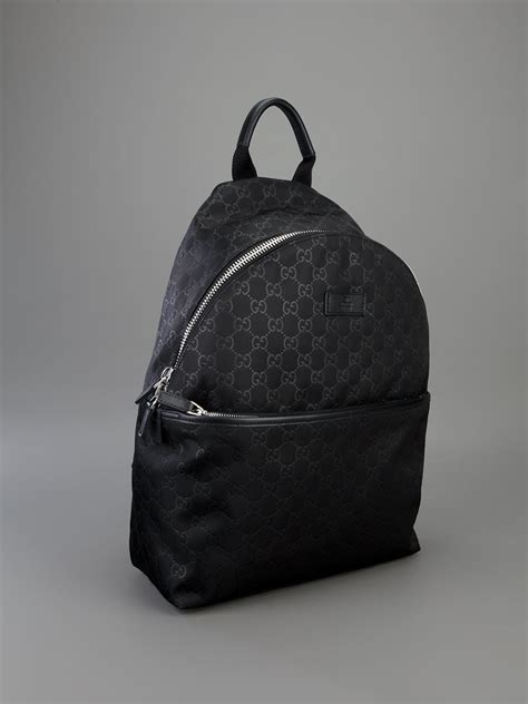 gucci monogram blooms print|Gucci black monogram backpack.